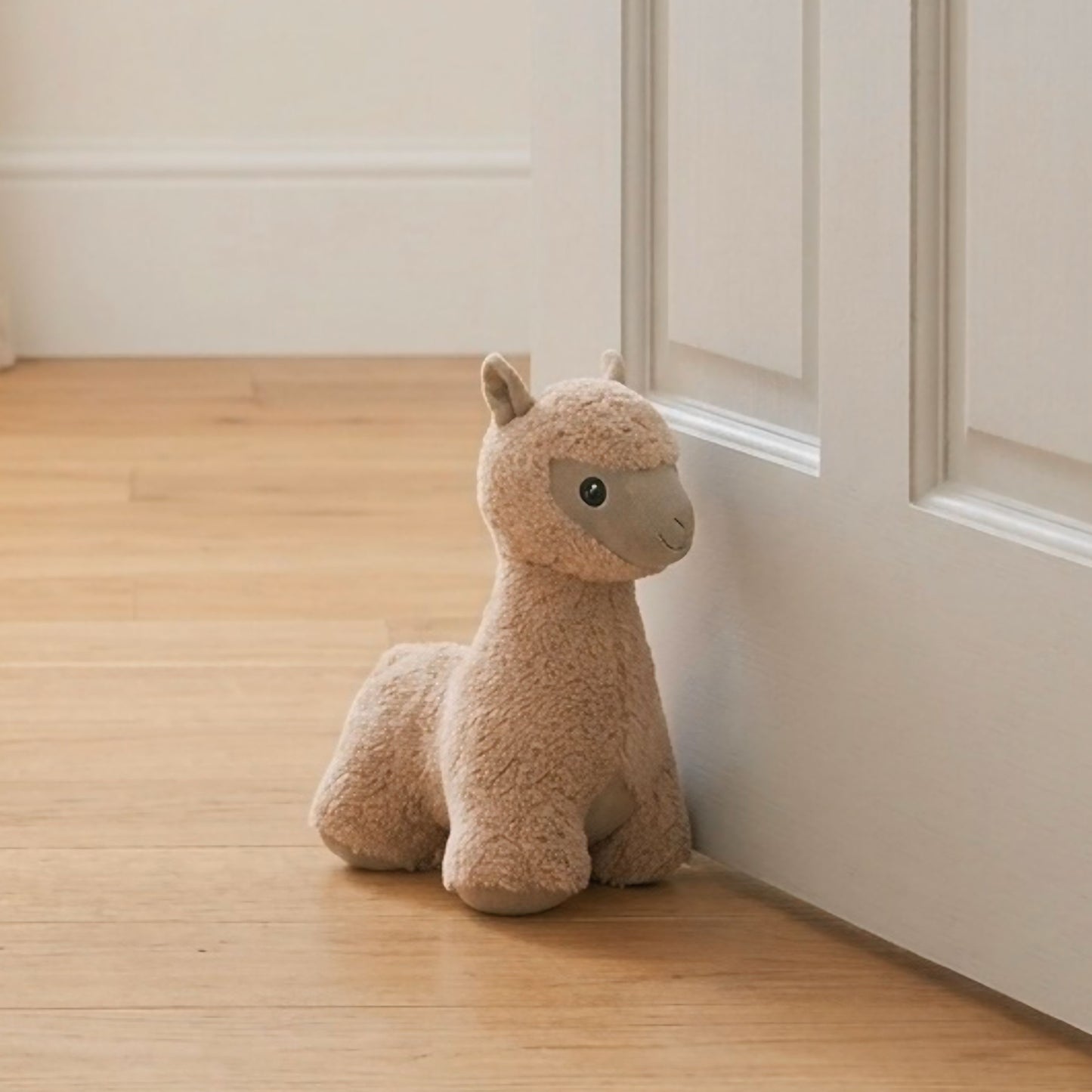 Brown Alpaca Door Stop and Alpaca Gift