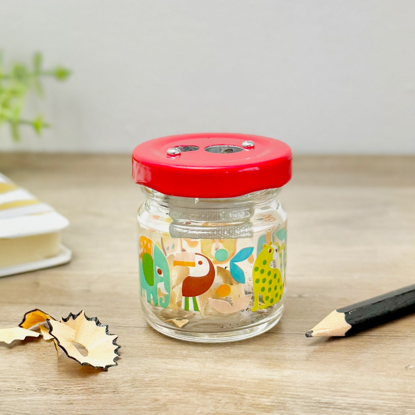 Glass Jar Pencil Sharpener - Back to School Essentials