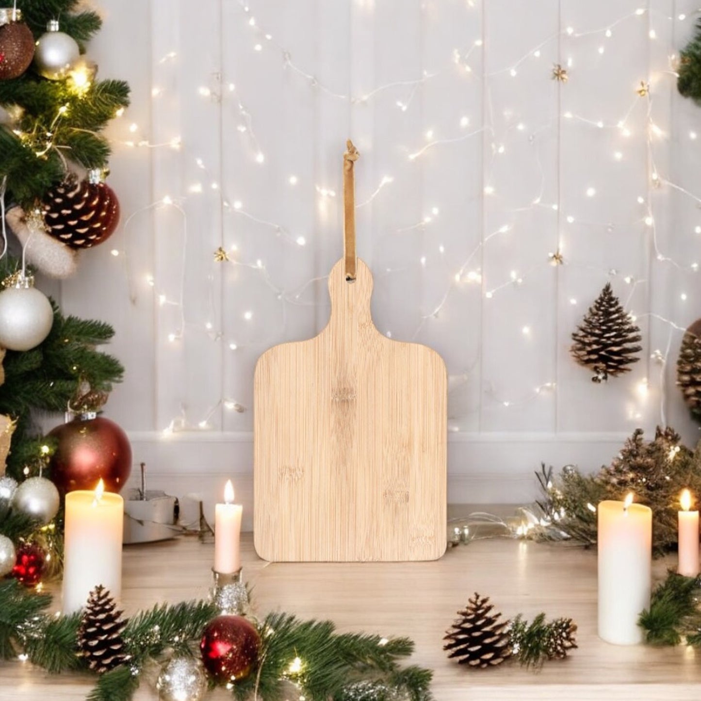Christmas Gingerbread Serving Board - Gingerbread Recipe Platter - Christmas Tablescape