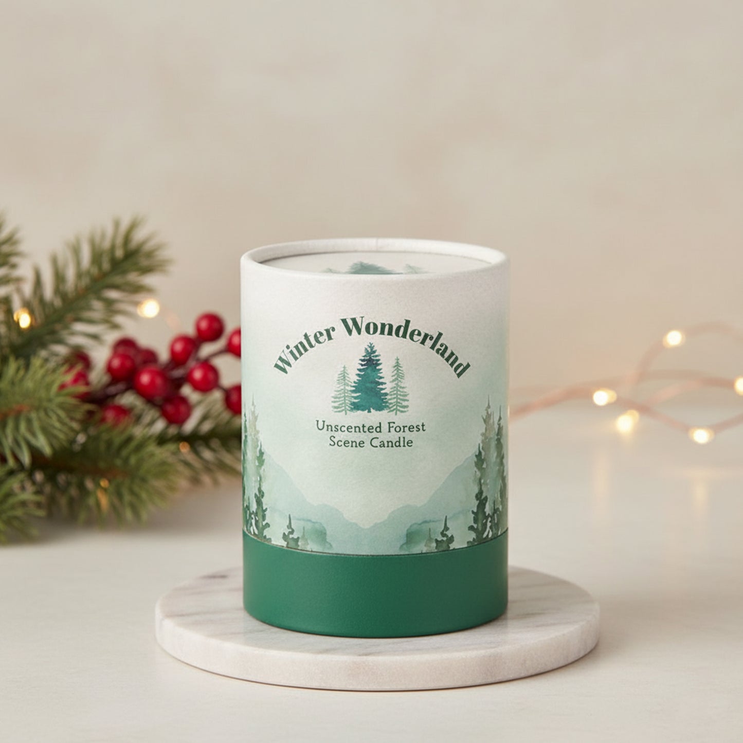 Christmas Tree Gift Candle - Christmas Candle - Secret Santa