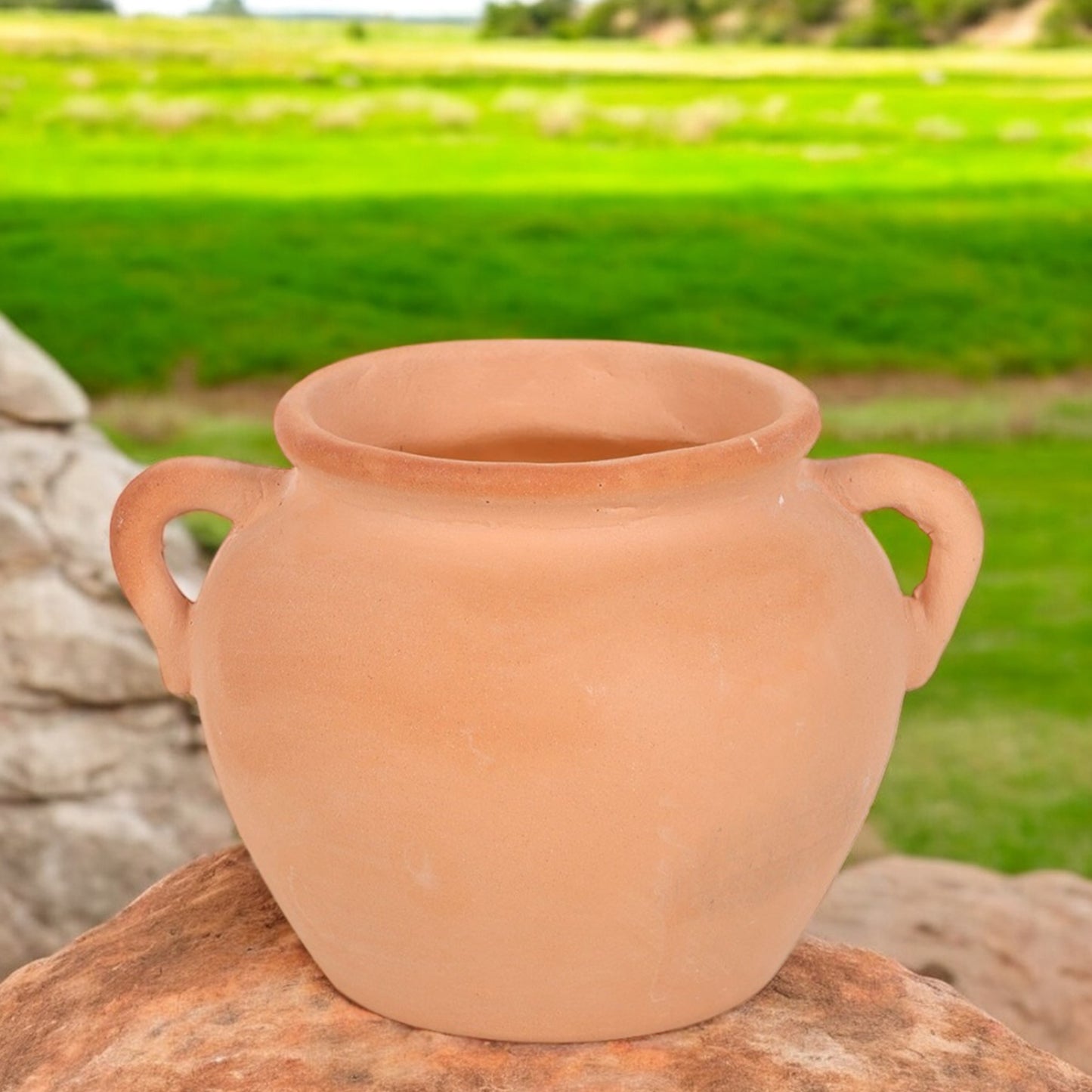 Terracotta Citronella Candle – Natural Insect Repellent Garden Candle