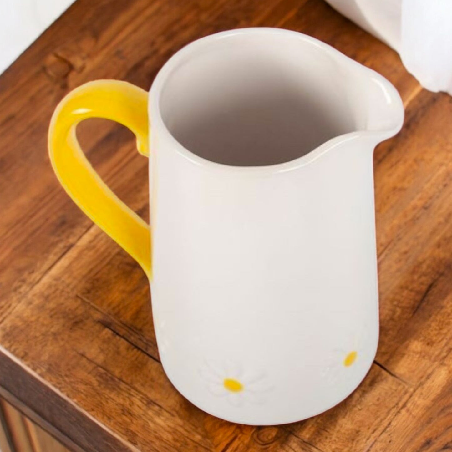 Daisy Flower Jug Vase - Spring Flower Vase - Gifts for Mum