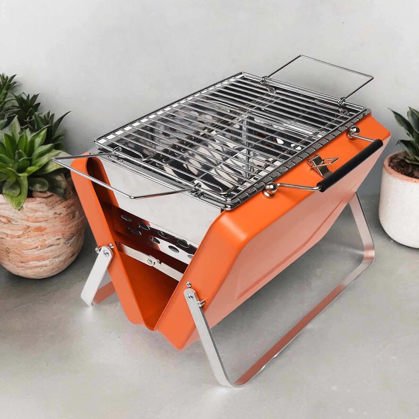 Portable Barbecue - Barbecue Gift for Dad - Foldable Camping BBQ