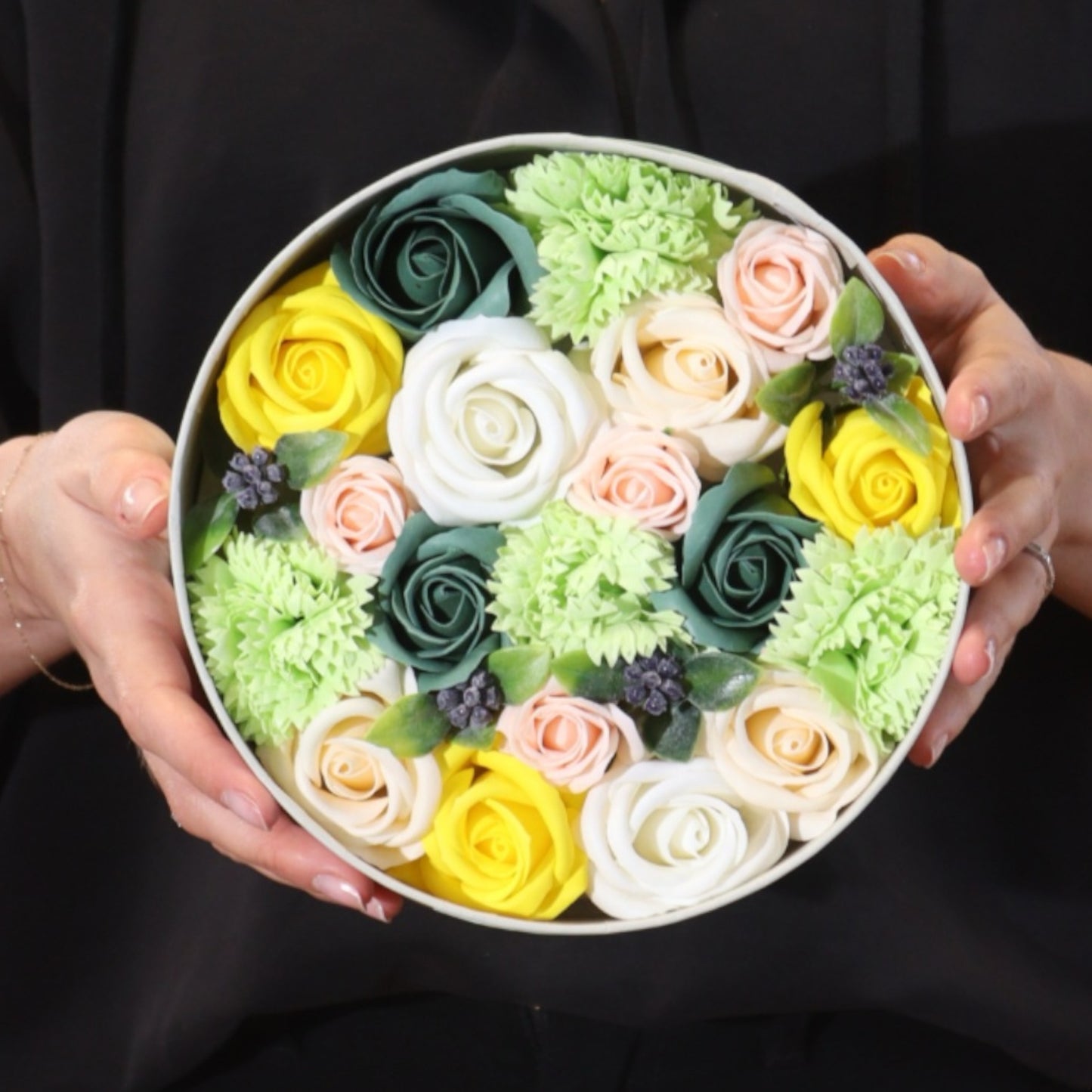 Soap Flower Bath Bomb Gift Set - Anniversary Gift - Mother's Day Gift