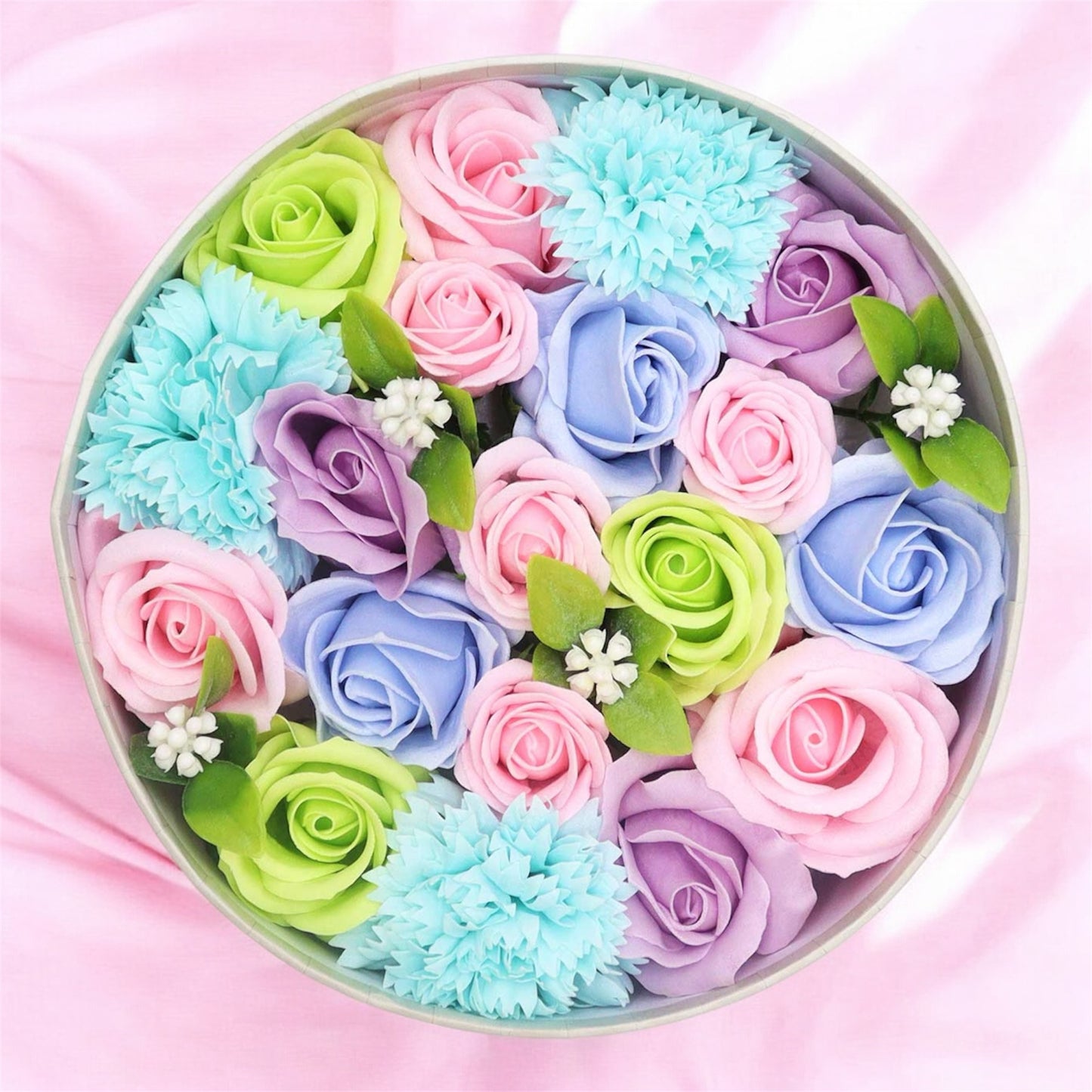 Soap Flower Bath Bomb Gift Set - Anniversary Gift - Mother's Day Gift