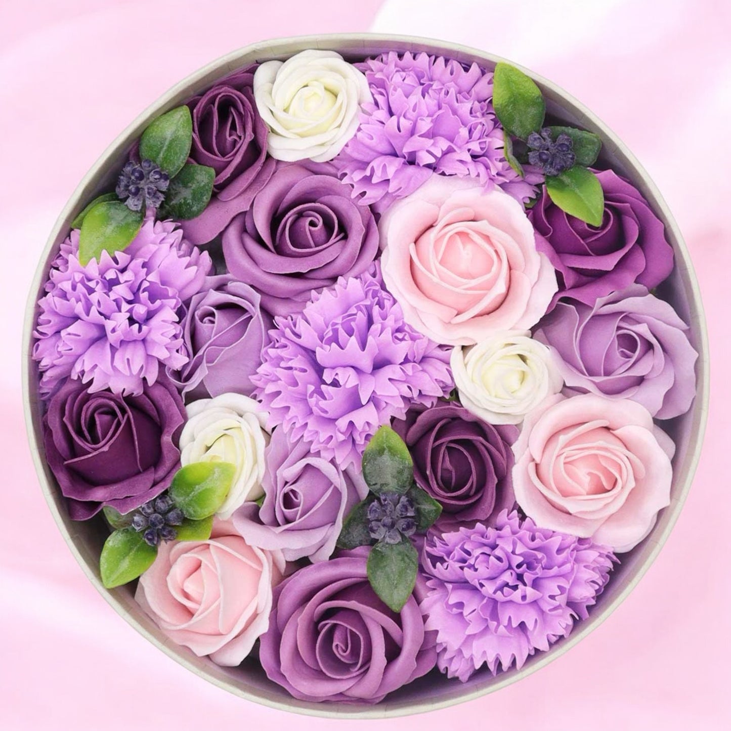 Soap Flower Bath Bomb Gift Set - Anniversary Gift - Mother's Day Gift