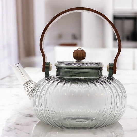 Glass Infusion Teapot – Traditional Teapot for Loose Leaf & Herbal Tea