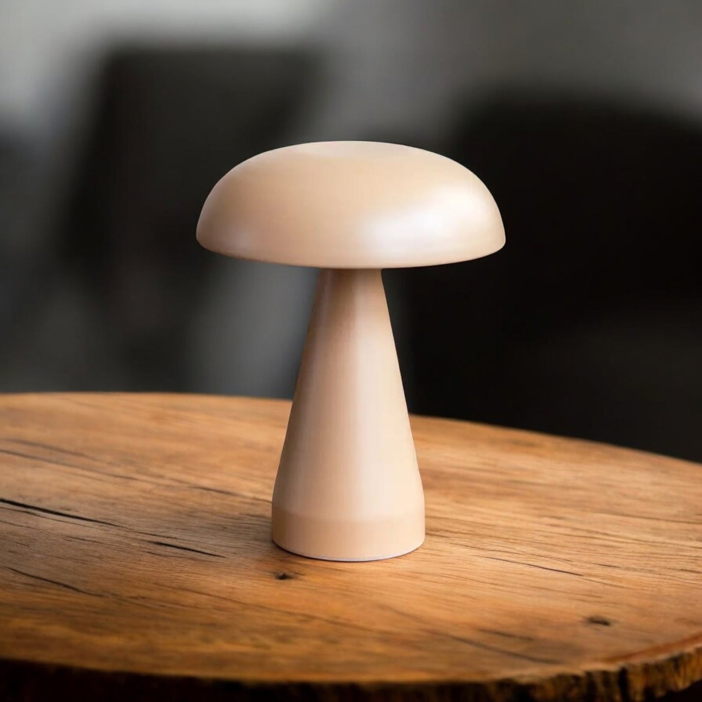Portable Mushroom Lamp – Dimmable Touch Control Lamp for Camping - Cordless Lamp