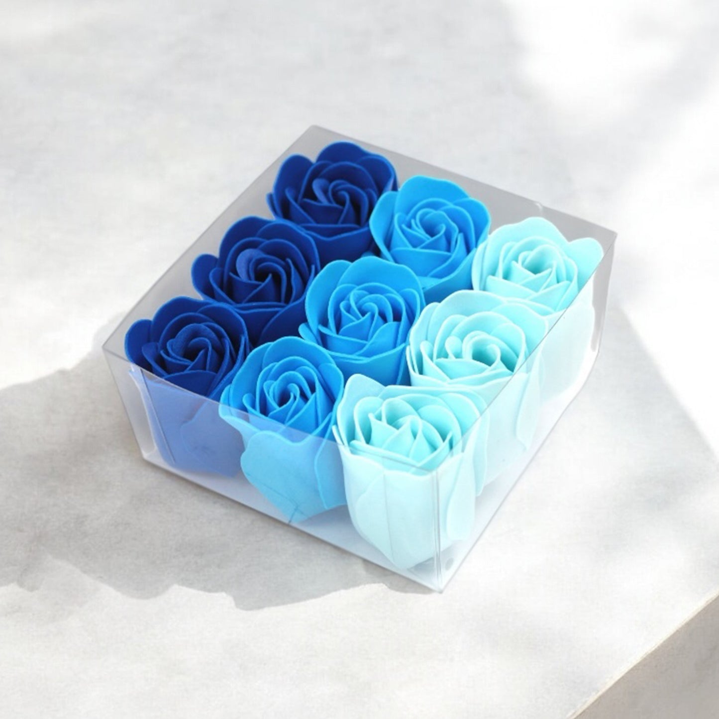 Romantic Rose Soap Flower Gift Set – Handmade Bath Bomb Flowers in Gift Box