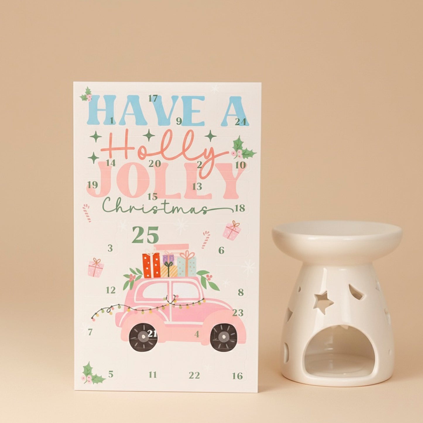 Christmas Scented Wax Melt Advent Calendar - Christmas Countdown
