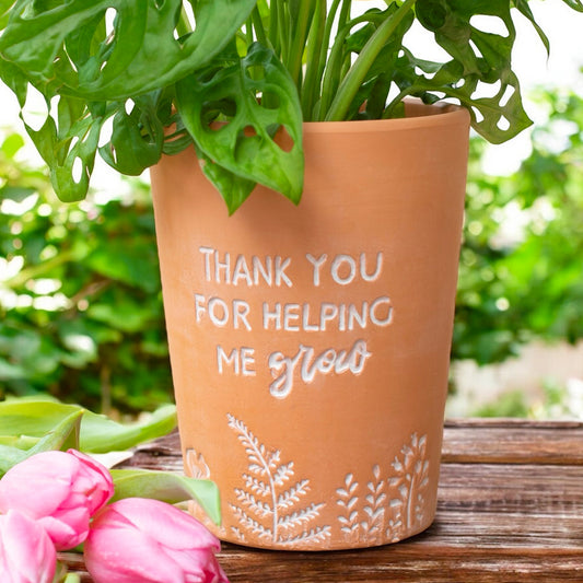 Thank You Terracotta Plant Pot – Thank You Teacher Gift - Gift for Teachers
