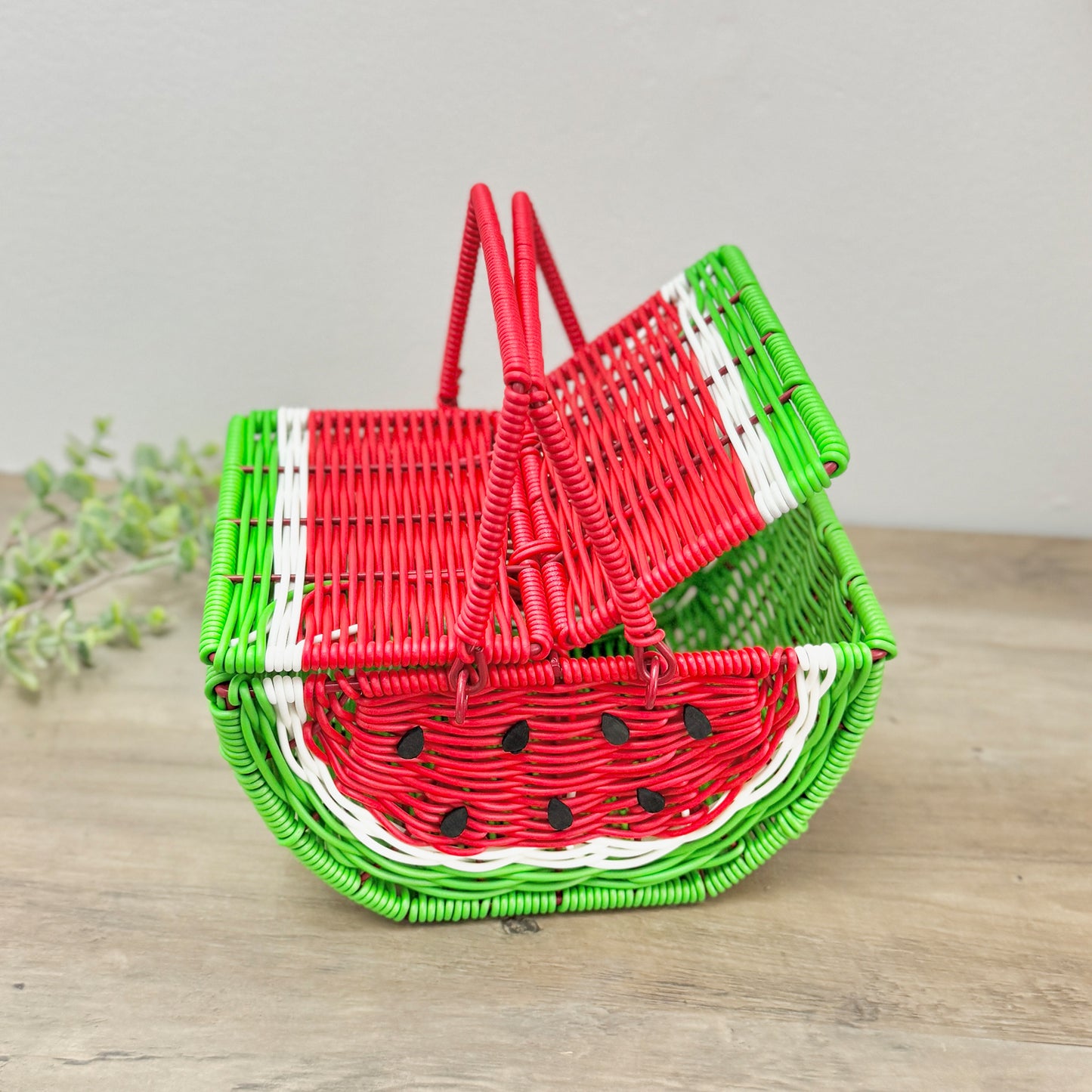 Watermelon Picnic Basket - Summer Picnic Hamper