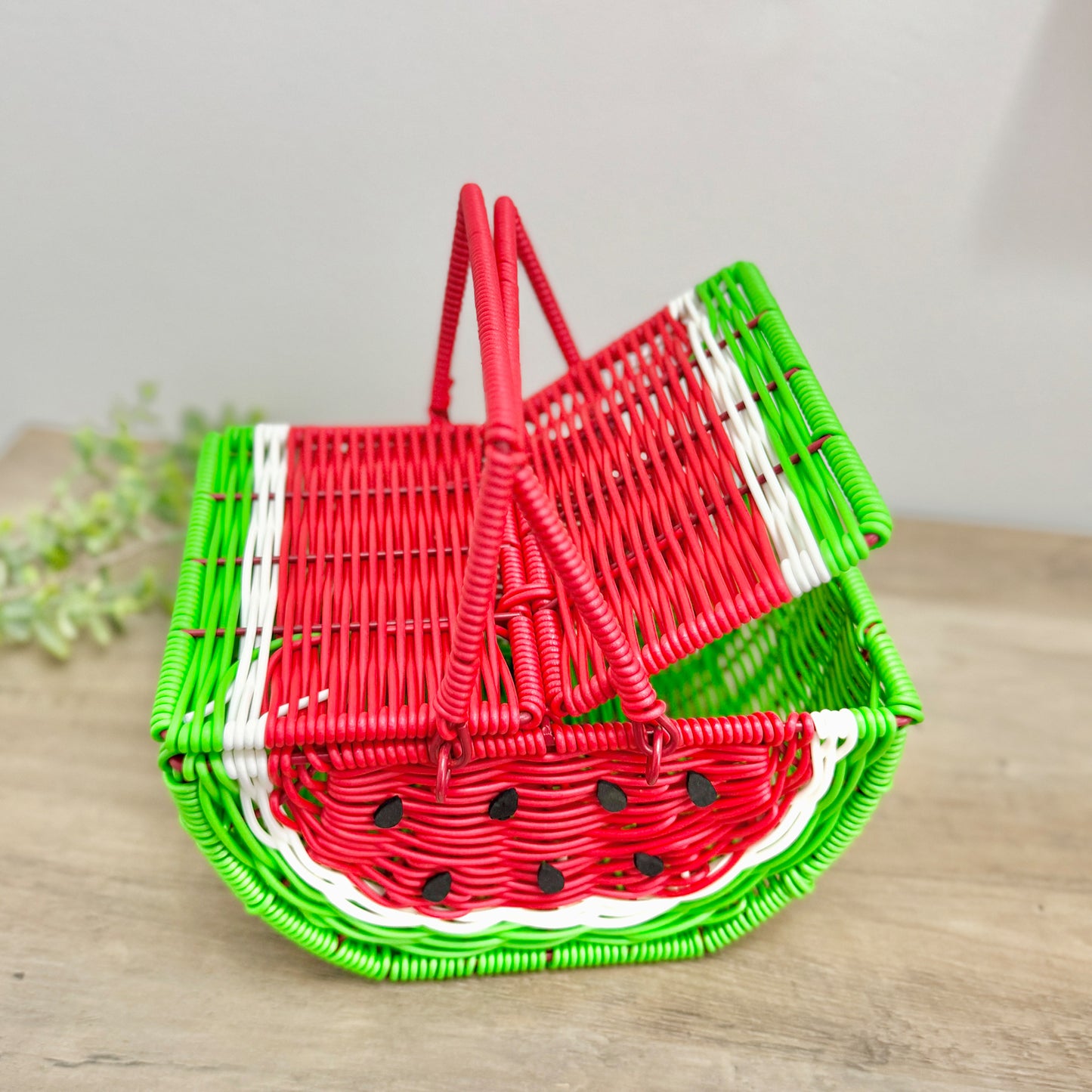 Watermelon Picnic Basket - Summer Picnic Hamper