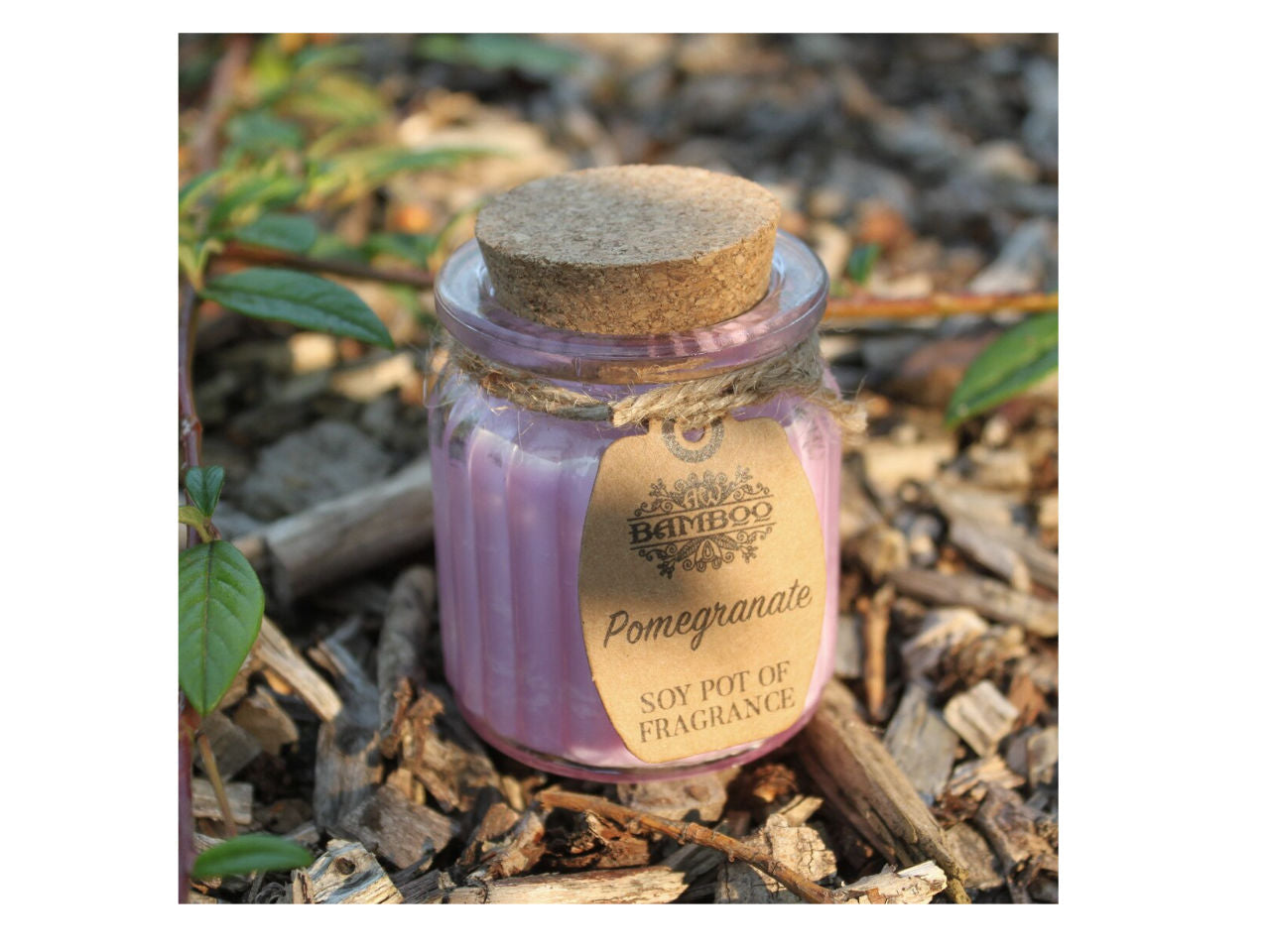 Pomegranate Scented Soy Candles