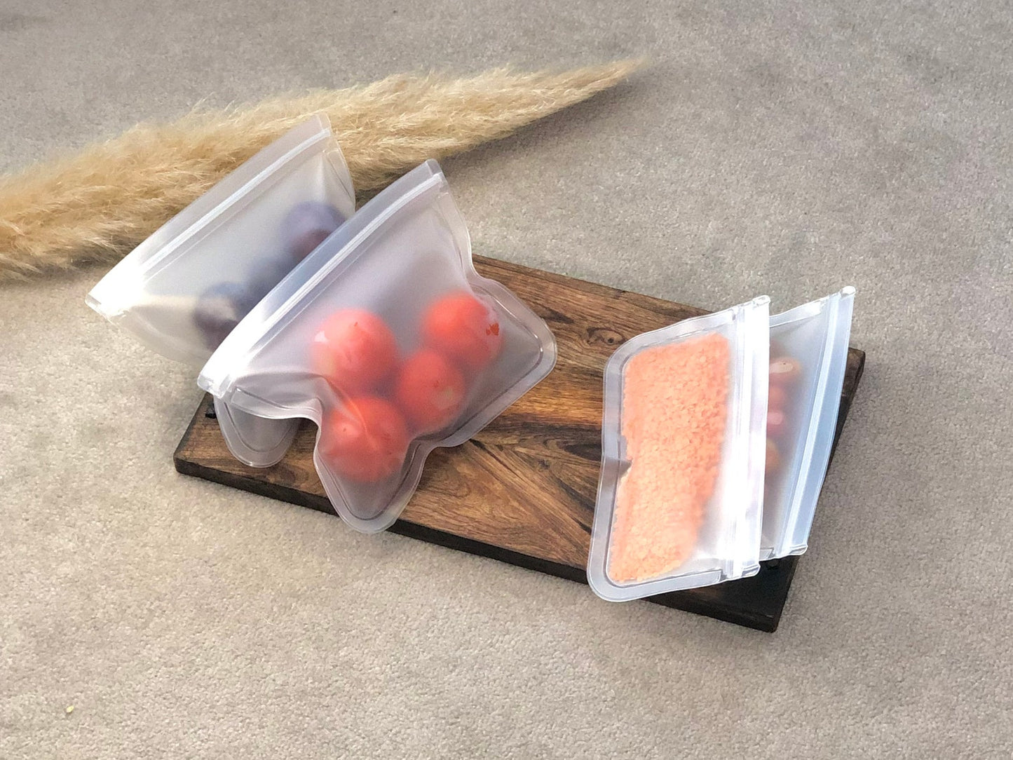 Washable & Reusable Eco Food Storage Bags - Sealable Food Bags
