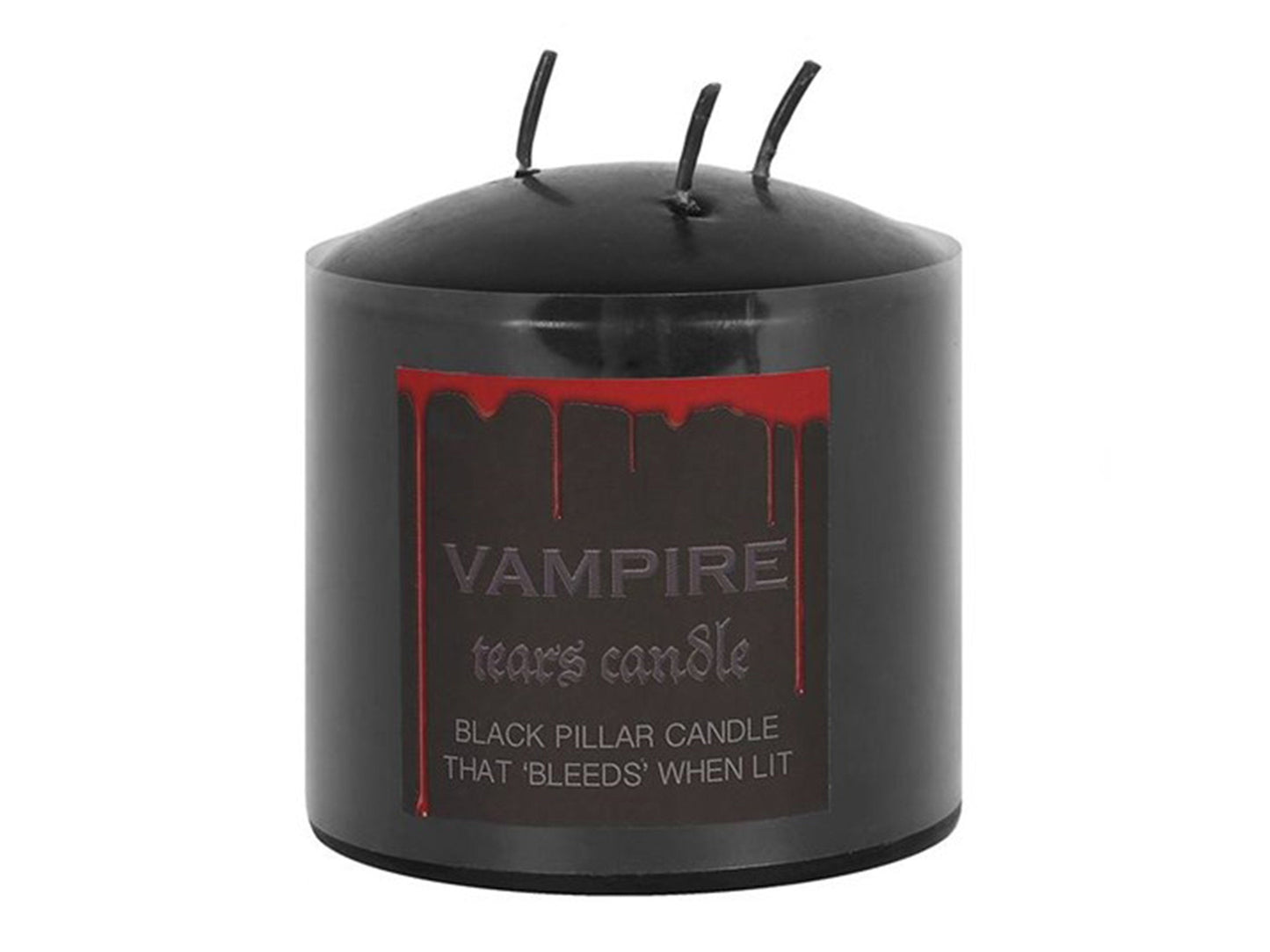 Vampire Blood Black & Red Candle