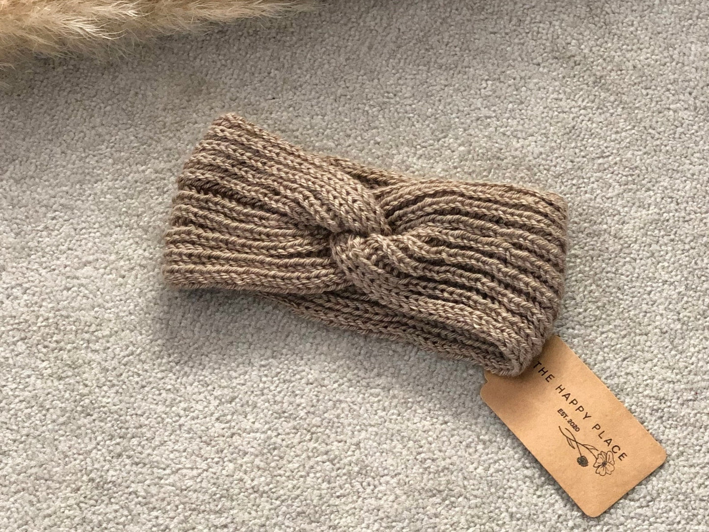 Knitted Knot Twist Headbands - Vintage Style Headband and Ear Warmers