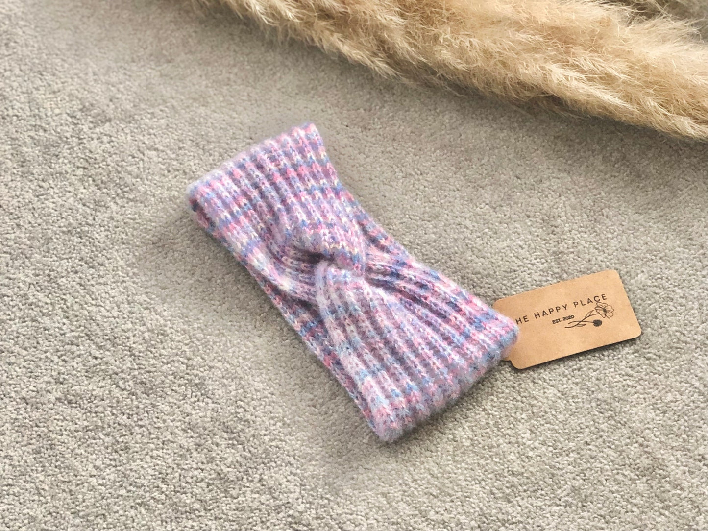 Knitted Knot Twist Headbands - Vintage Style Headband and Ear Warmers