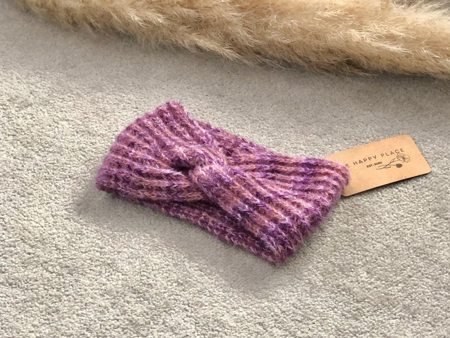 Knitted Knot Twist Headbands - Vintage Style Headband and Ear Warmers