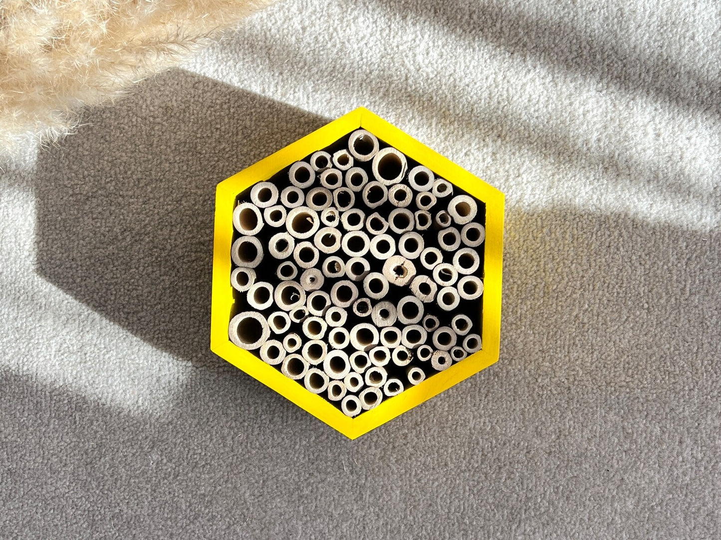 Wooden Bee Hive Insect Hotel - Sustainable Bee Habitat