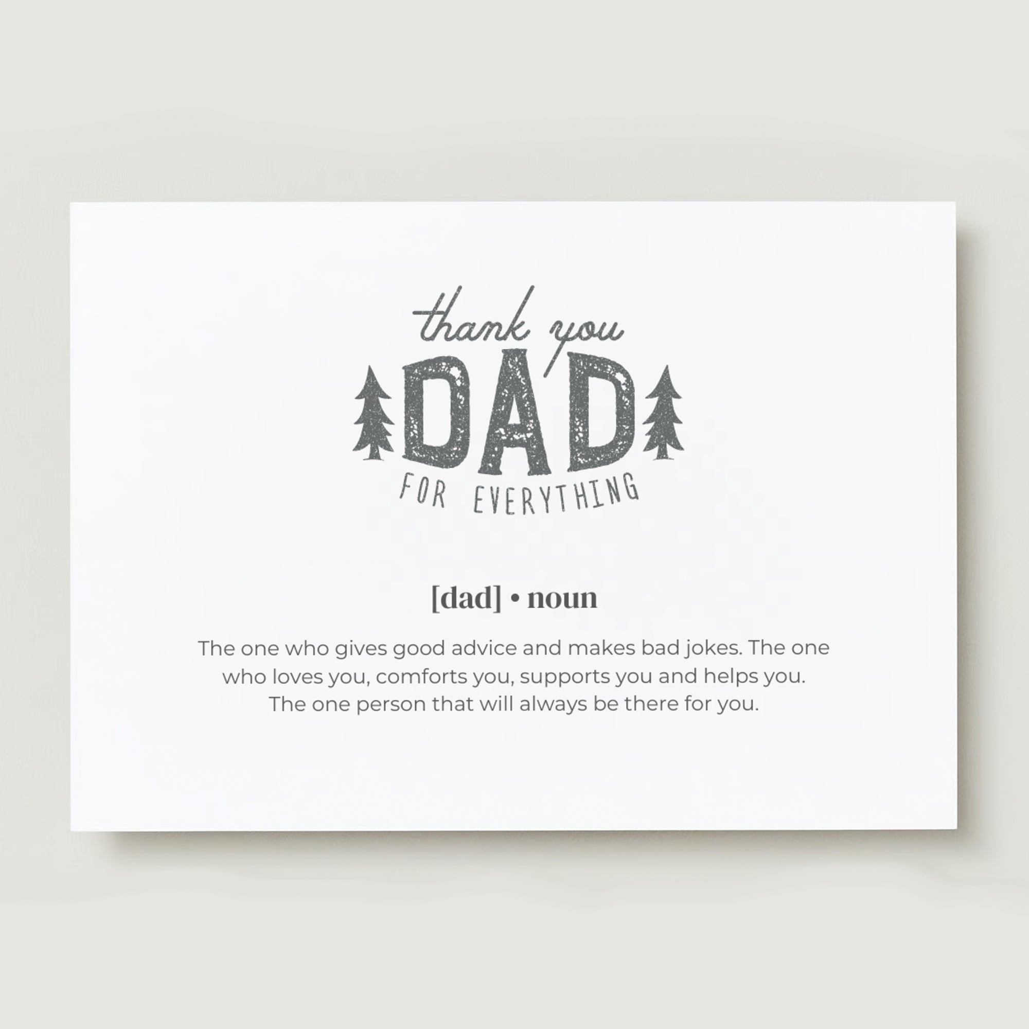Father's Day Card for Dad - Dad Birthday Card - Cards for Dad