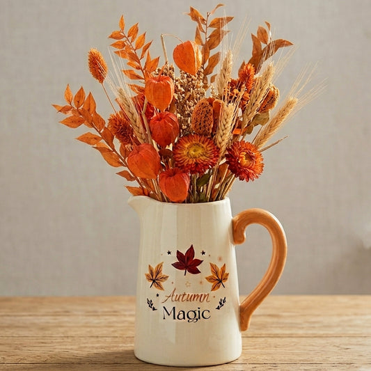 Autumn Flower Vase - Autumn Home Decor