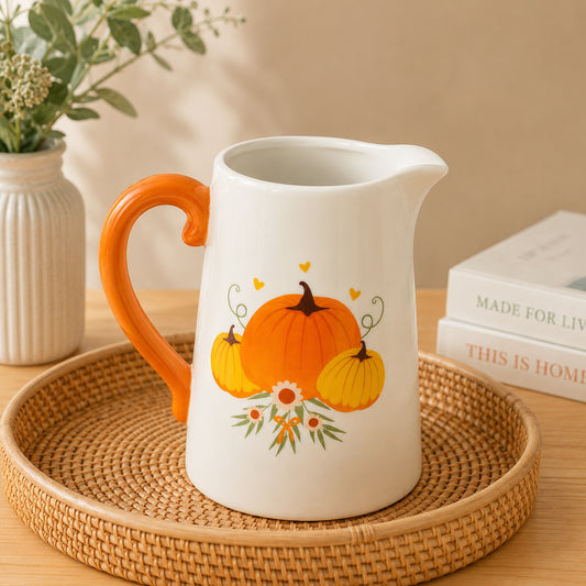 Autumn Pumpkin Flower Vase - Autumn Home Decor