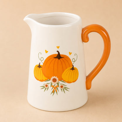 Autumn Pumpkin Flower Vase - Autumn Home Decor