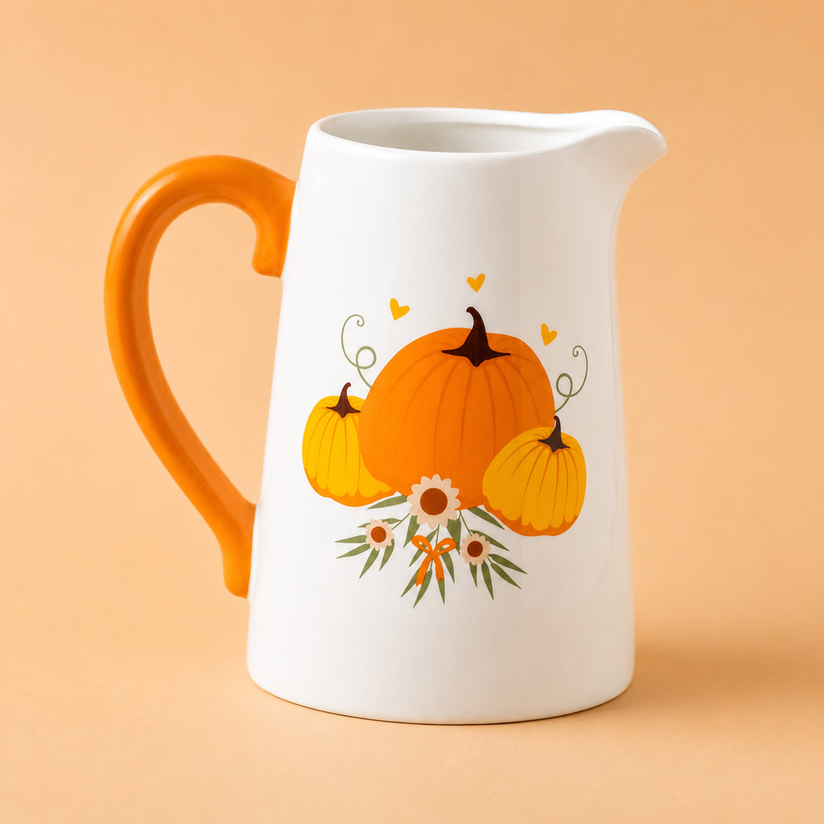 Autumn Pumpkin Flower Vase - Autumn Home Decor