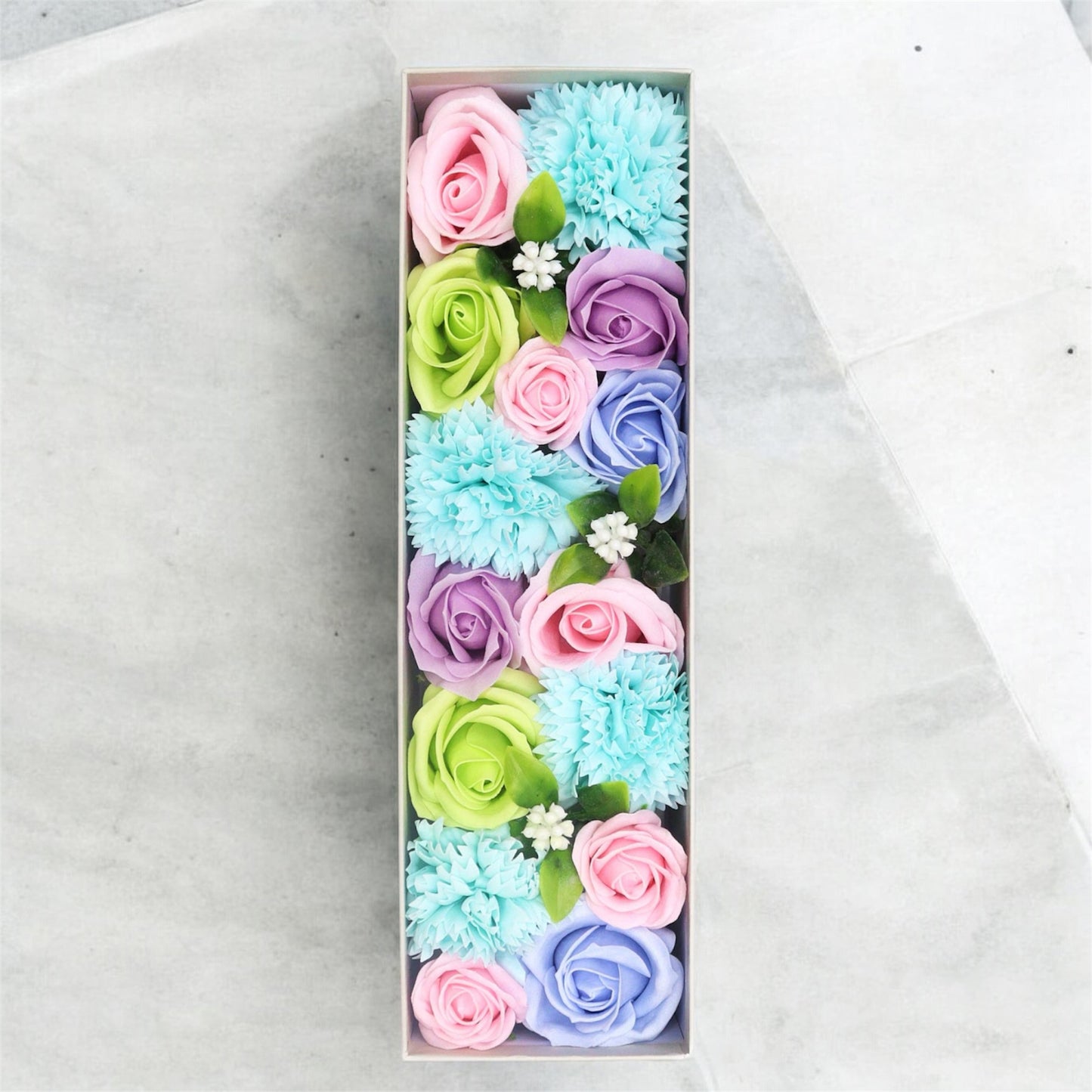 Bath Soap Flower Gift Set - Floral Bath Gift Set - Mother's Day Gift