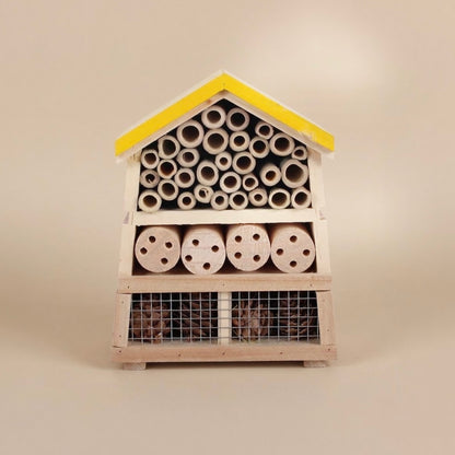 Bumble Bee Insect Hotel and Bee Hotel - Bee Hive Garden Decor