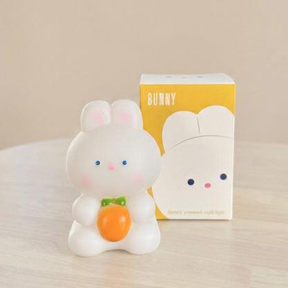 Cute Bunny Rabbit Night Light and Bedside Lamp