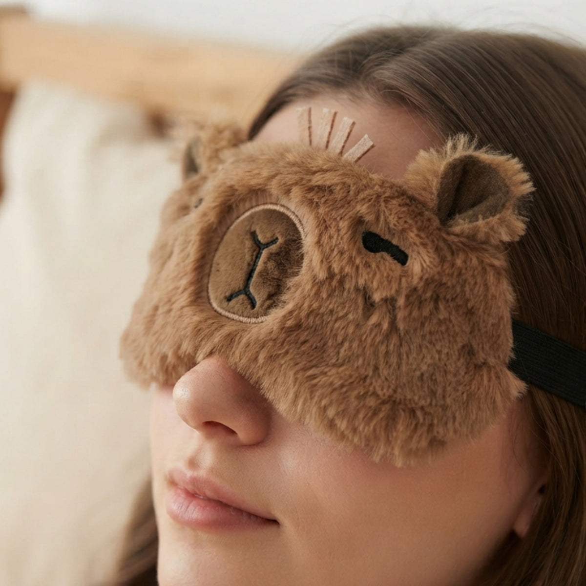 Cute Capybara Eye Mask and Sleep Mask