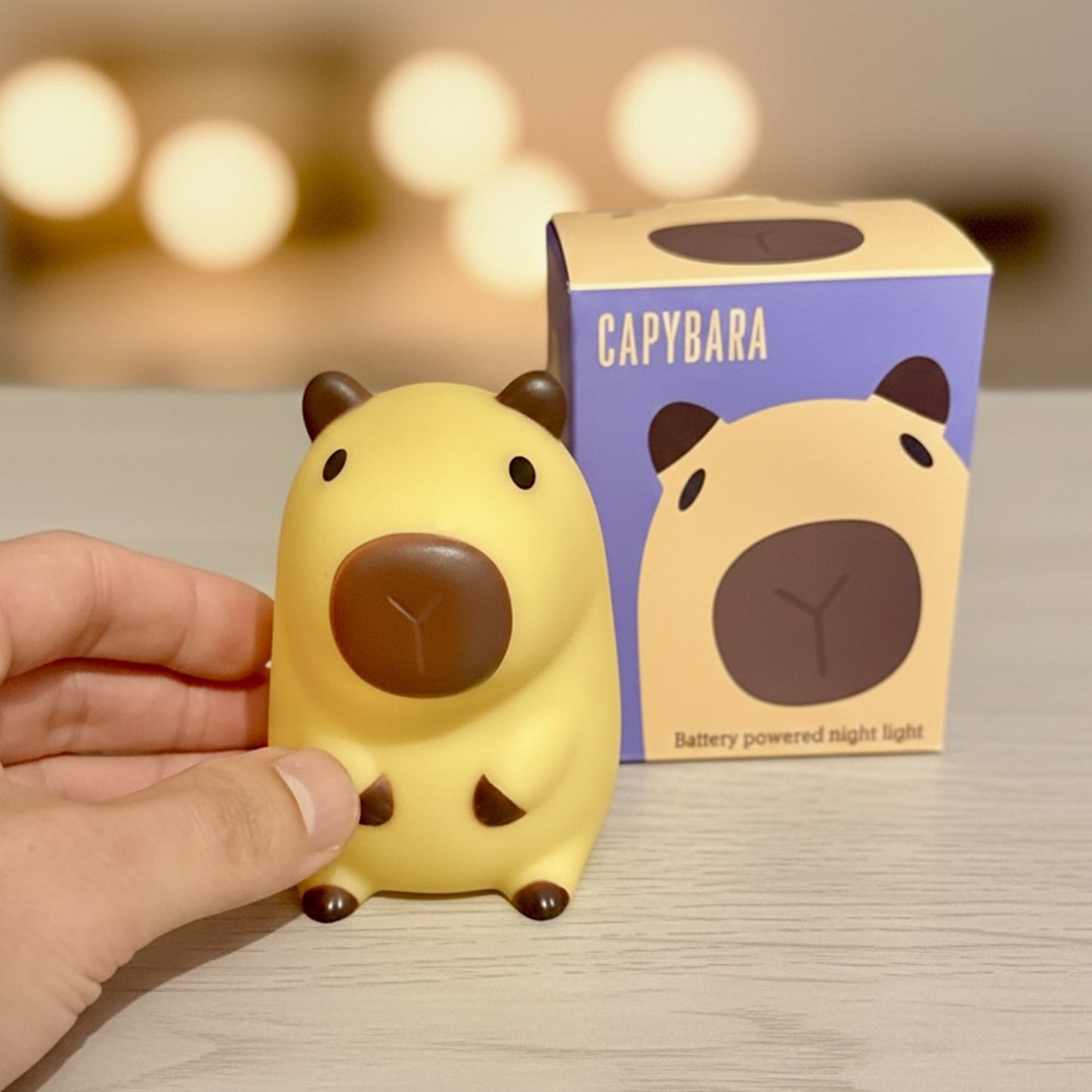 Capybara Bedside Lamp, Night Light and Nursey Lamp