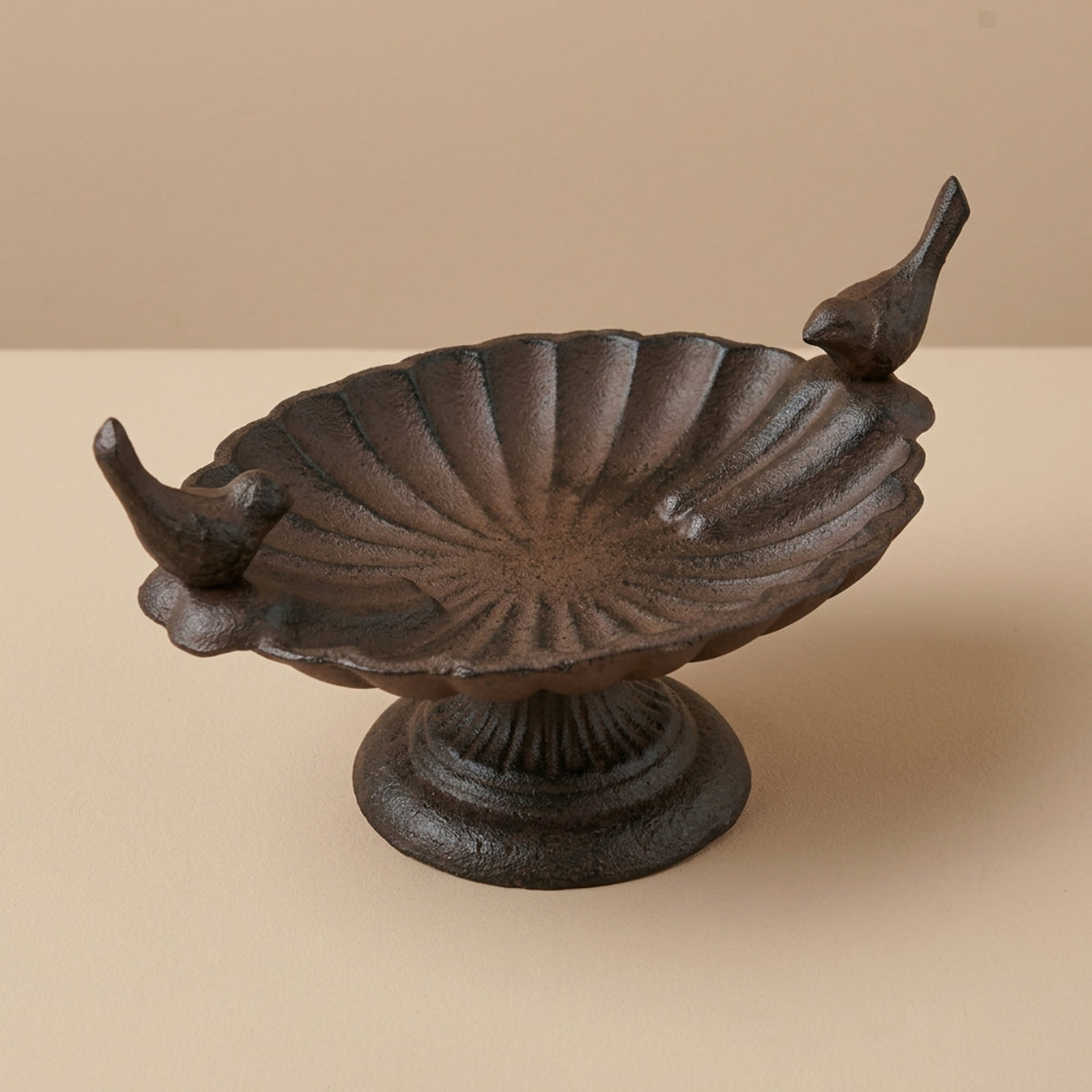Cast Iron Bird Bath - Bird Feeder for Garden Birds