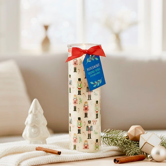 Festive Nutcracker Candle - Spice Scented Christmas Candle