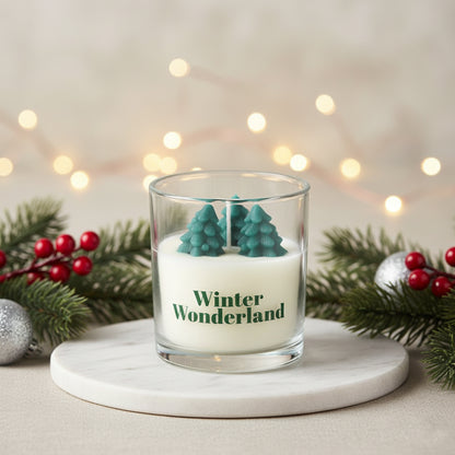 Christmas Tree Gift Candle - Christmas Candle - Secret Santa