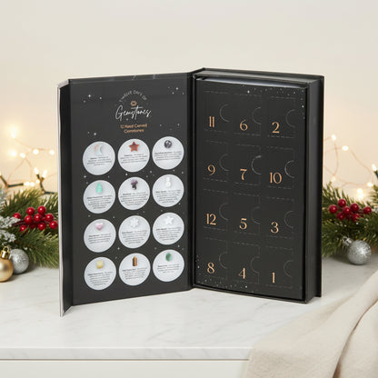 12 Day Crystal Advent Calendar - Gemstone Christmas Countdown