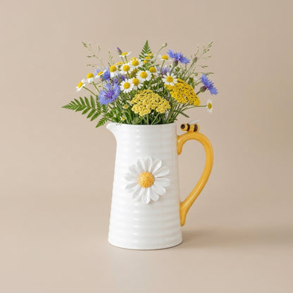 Daisy Flower Vase - Floral Gifts for Mum