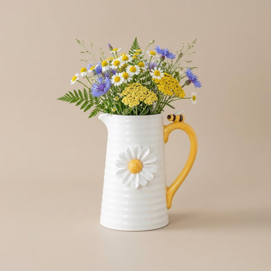 Daisy Flower Vase - Floral Gifts for Mum