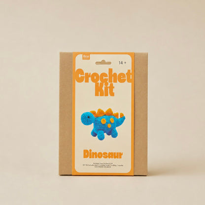 Dinosaur Crochet Kit - Crochet DIY Gift Set