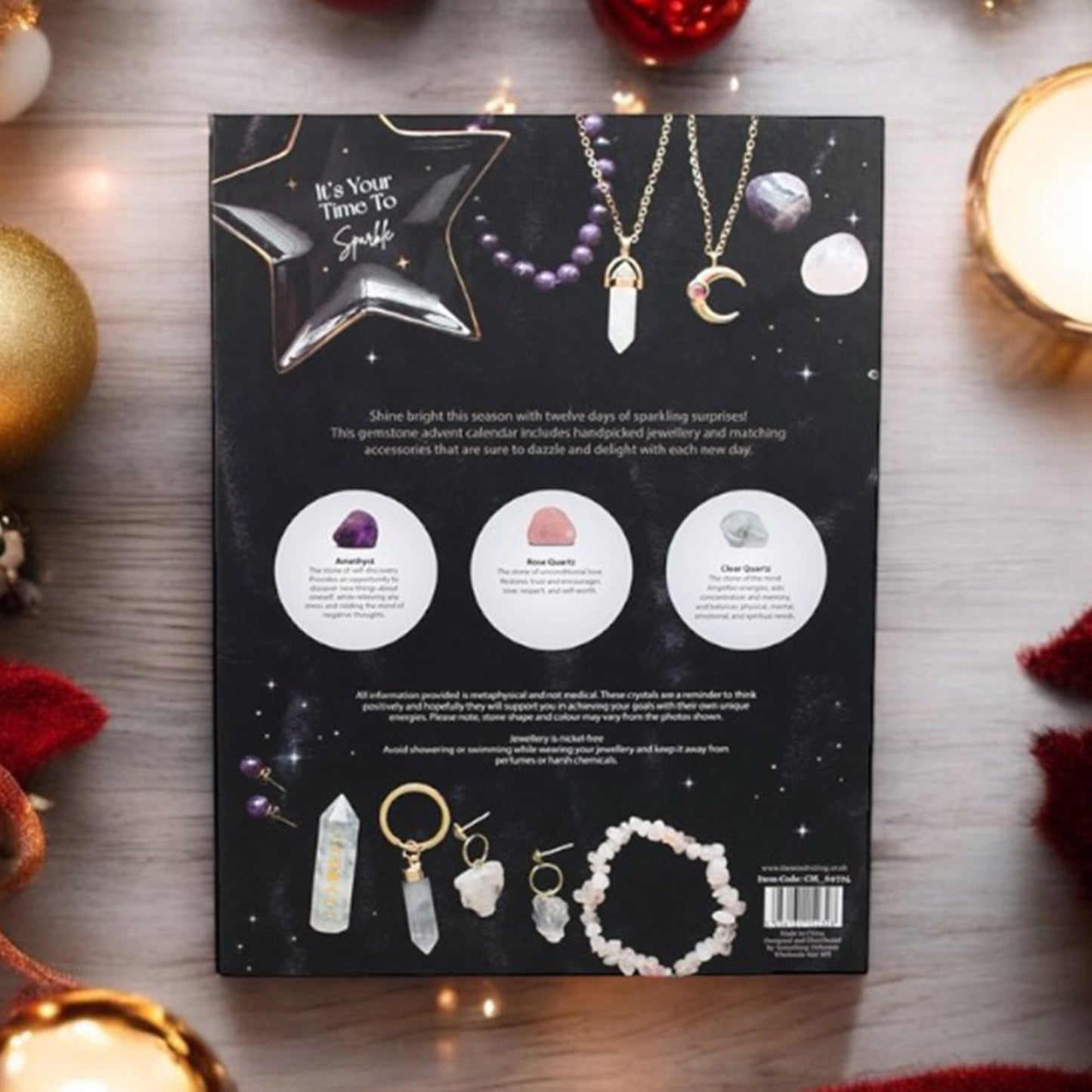 Crystal Advent Calendar - Jewellery Advent Calendar Christmas Countdown