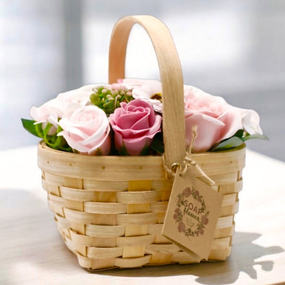 Soap Flower Bath Gift Set - 50th Birthday Gifts for Her