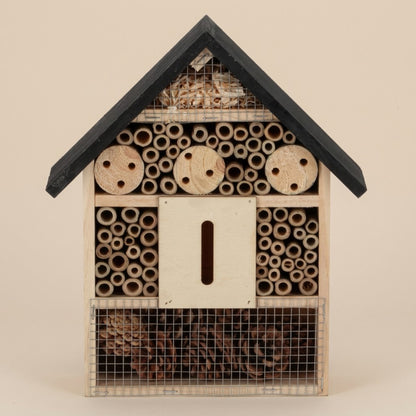 Large Wooden Insect Hotel and Bee Hotel