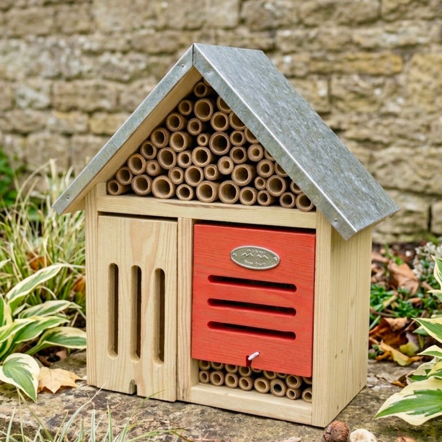 Large Wooden Insect and Bee Hotel - Garden Bug Hotel