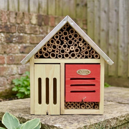 Large Wooden Insect and Bee Hotel - Garden Bug Hotel