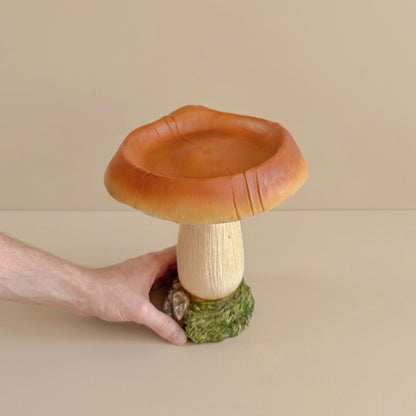 Mushroom Bird Bath and Bird Feeder - Garden Gifts