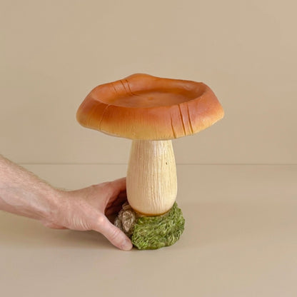 Mushroom Bird Bath and Bird Feeder - Garden Gifts