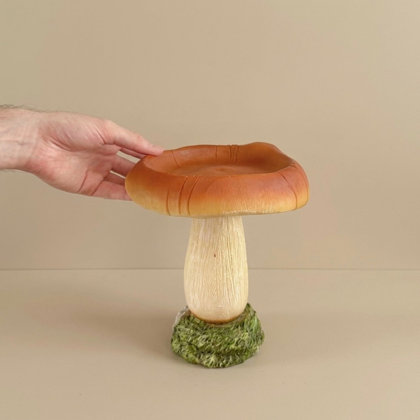 Mushroom Bird Bath and Bird Feeder - Garden Gifts