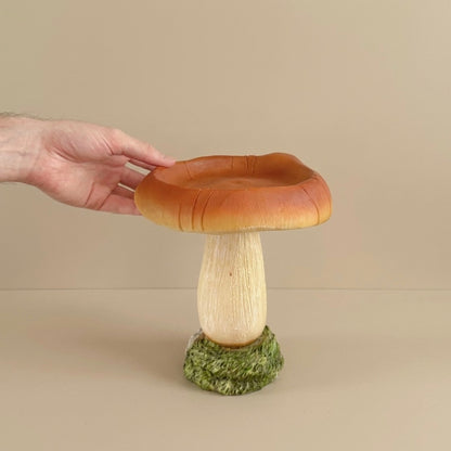 Mushroom Bird Bath and Bird Feeder - Garden Gifts